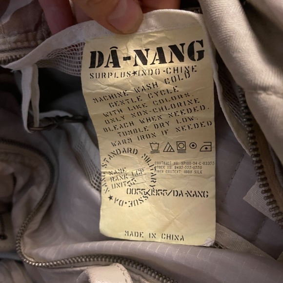 Da Nang Surplus Indo-Chine Army Camo Duffle Bag handbag - Picture 5 of 5